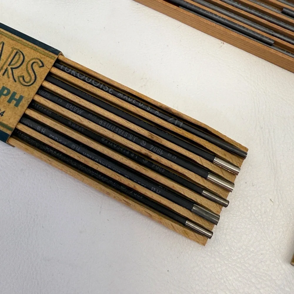 Vintage Pencil Lead Refill Lot Staedtler Eagle Sheaffer Scripto HB 5H Drafting